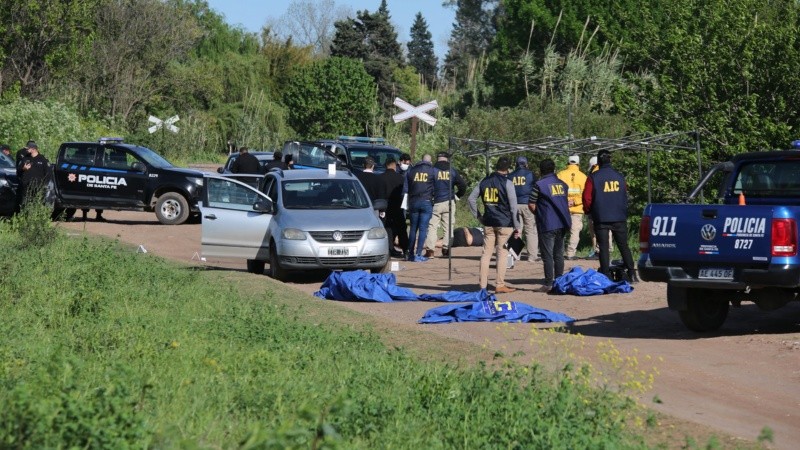 La escena de horror en el extremo oeste de la ciudad