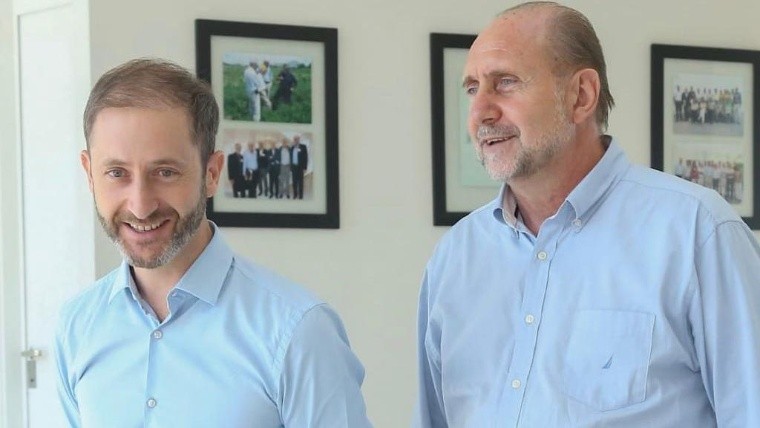Federico Trucco y Omar Perotti.