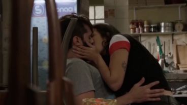 La escena sorprendió a los televidentes que se expresaron en redes.