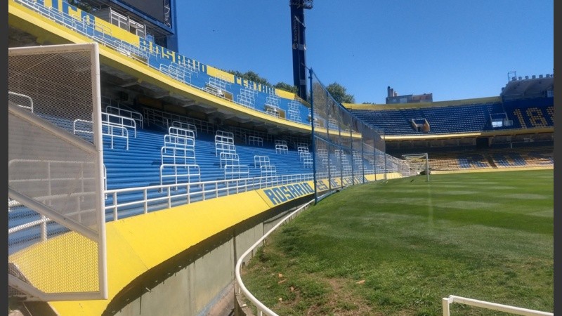 El Gigante de Arroyito tendrá algunas modificaciones en su perímetro para el próximo partido. 