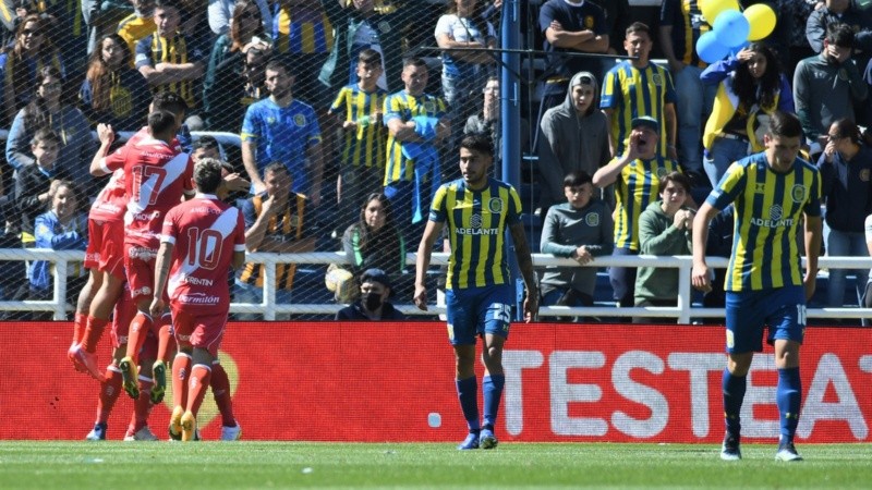 El único grito del domingo en Arroyito fue del Bicho, que sigue de racha