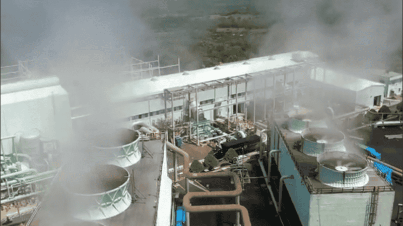 El proyecto todavía es un trabajo en progreso, y por el momento se están probando e instalando nuevos equipos de minería.