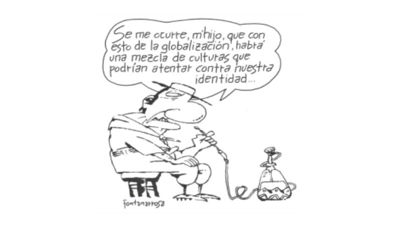 Una de las viñetas que integra la muestra 