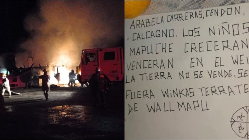 El escrito menciona además a Facundo Jones Huala, Rafael Nahuel y a Santiago Maldonado, a quienes vincula a los “weichafes” (guerreros) de la Resistencia Ancestral Mapuche (RAM).