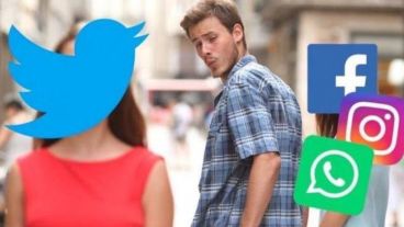 Twitter seguía sin problemas y los memes lo reflejaban.