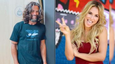 Luciano Castro y Flor Vigna, más que amigos.