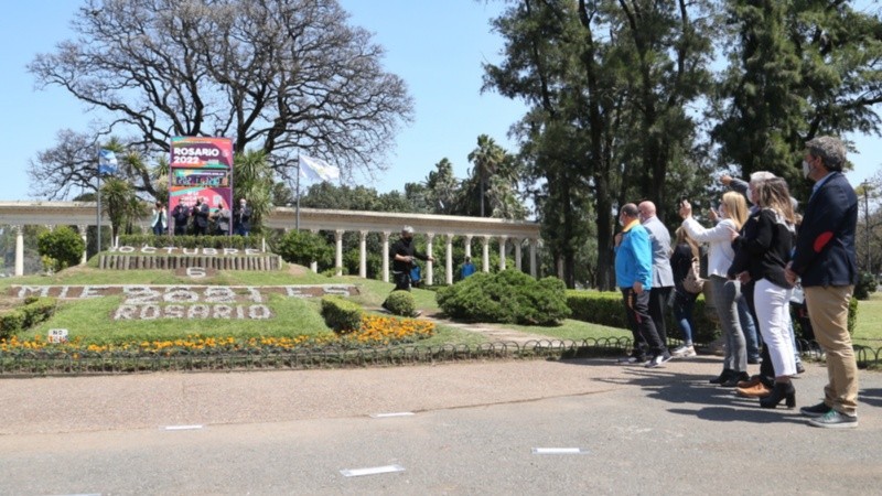 Las autoridades del deporte argentino y de Odesur estuvieron presentes en Rosario (Alan Monzón/Rosario3)