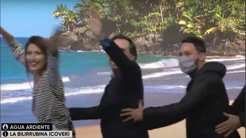 Una caravana mañanera a la que se prendieron todos