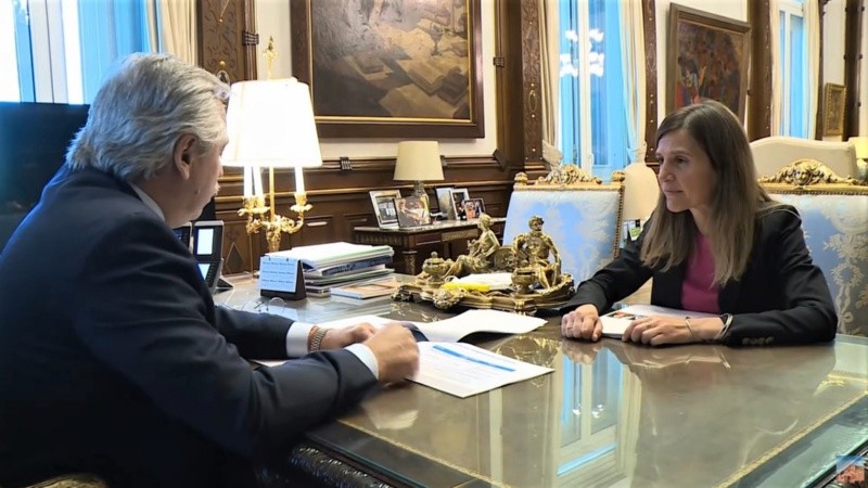 Raverta se reunió con el presidente Alberto Fernández antes del anuncio.
