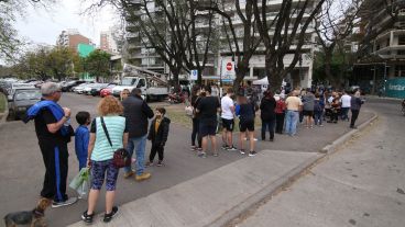 El tranvía volvió a circular este domingo en Rosario.