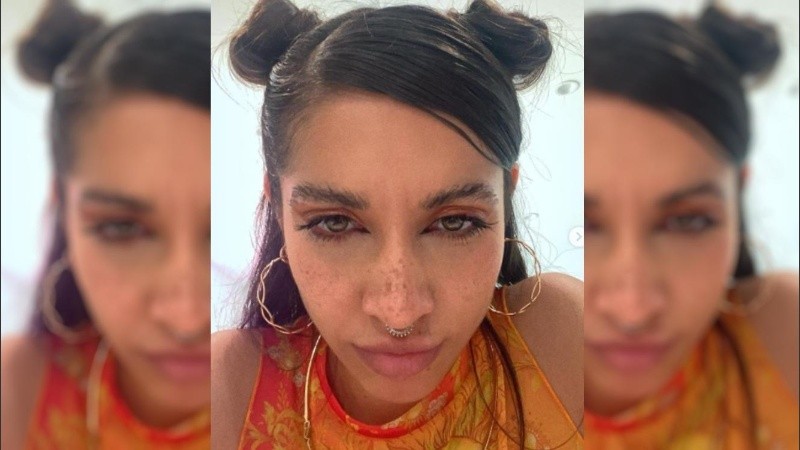 La cantante María Becerra.