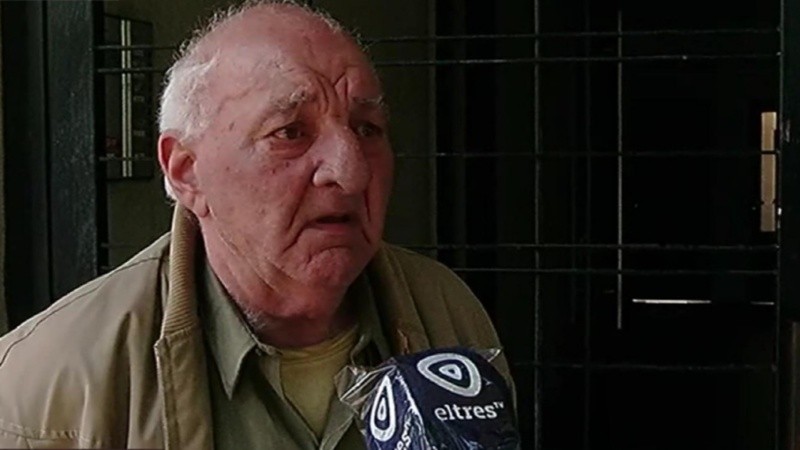El jubilado contó lo ocurrido este martes a la tarde.
