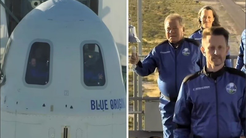 El viaje duró 11 minutos.