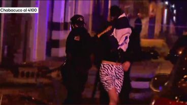 La mujer detenida a cuadras del crimen.