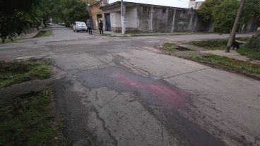 El crimen ocurrió cerca de las 3 en Alzugaray y Laprida.