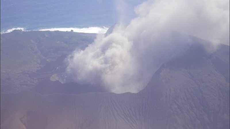  Suwanosejima es una isla volcánica.