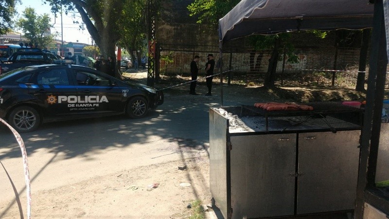 Los baleados están en el Heca.