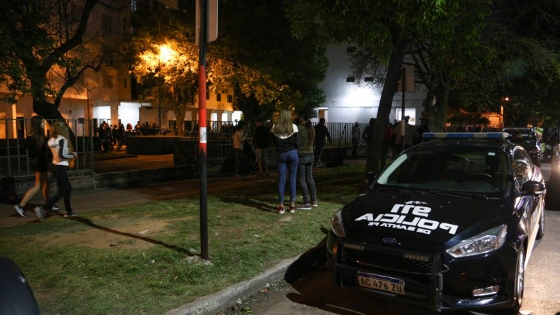 Vecinos del Fonavi fueron testigos del hecho.