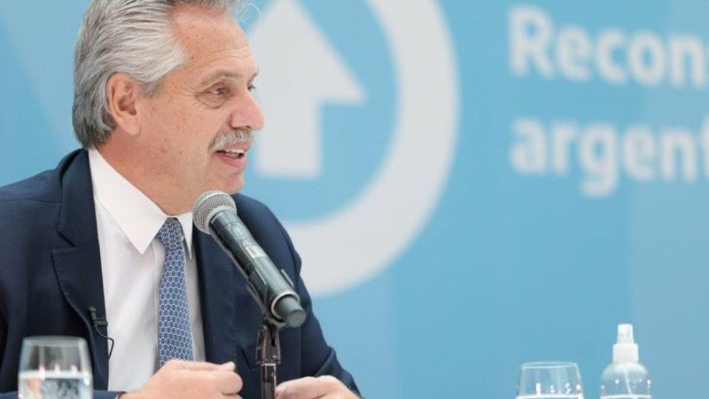 El presidente encabezó en la Casa Rosada anuncios para la provincia de Tierra del Fuego, Antártida e Islas del Atlántico Surr.