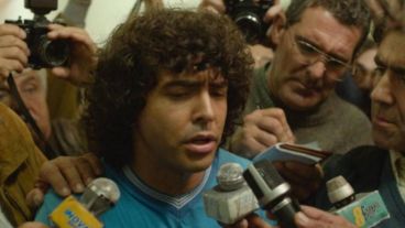 Nazareno Casero encarna un momento de la vida de Diego en la serie "Maradona: Sueño bendito"