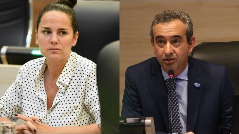 Anita Martínez y Javkin se cruzaron muy duro