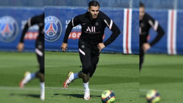 El delantero Mauro Icardi