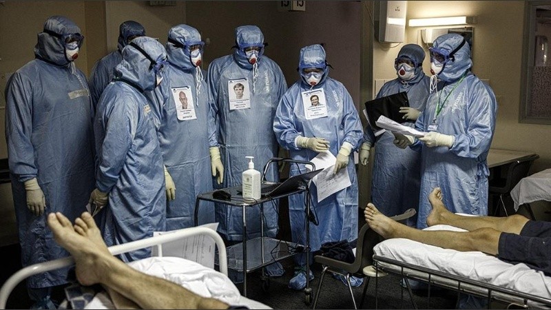 Rusia afronta un espiral ascendente de contagios.