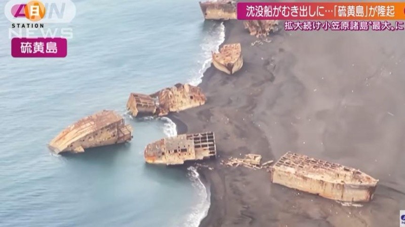 Las embarcaciones fueron hundidas por las tropas estadounidenses.