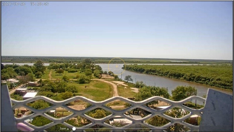 El faro permite capturar imágenes de calidad en la zona del humedal.