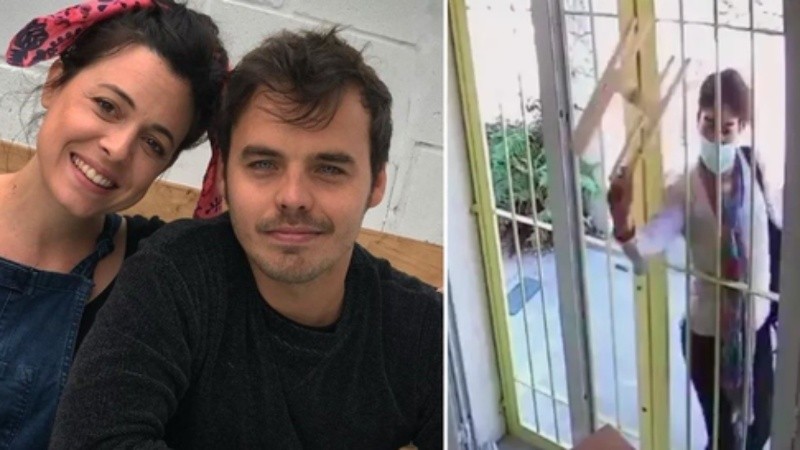 Meses atrás, personal de seguridad la echó de la puerta del teatro por agredir a la mujer de Benjamín en medio de un ataque de celos.