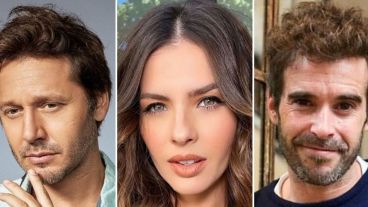 Benjamín Vicuña, Eugenia Suárez y Nicolás Cabré