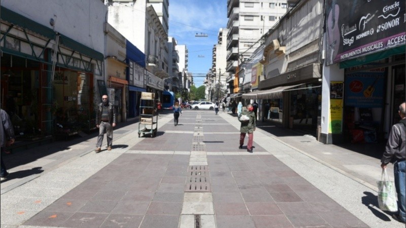 La renovación de peatonal San Martín tiene un plazo estimado de 6 meses.