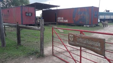 El tambo se mudará a la zona productiva del futuro barrio.