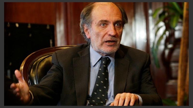 El presidente del Banco Nación, Eduardo Hecker.
