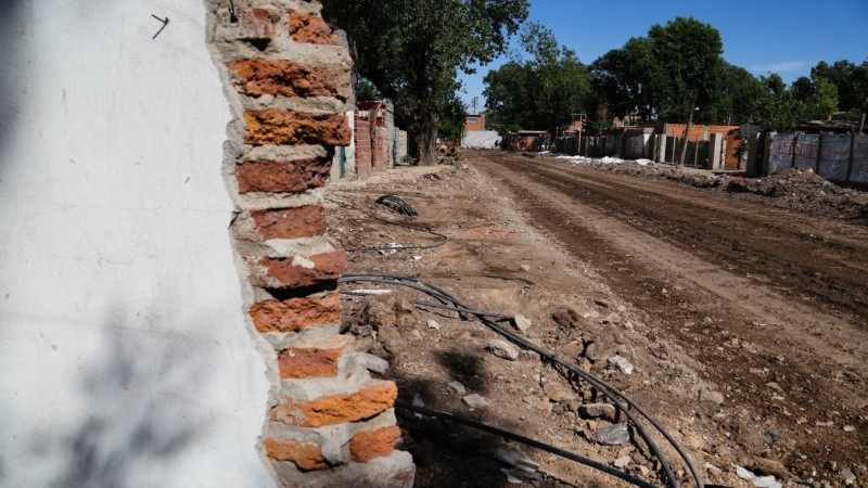 Se abren calles en Villa Banana, una de las barriadas tradicionales de Rosario