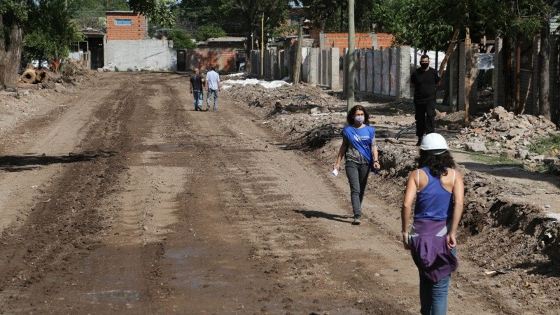 Villa Banana, una de las barriadas tradicionales de Rosario, se urbaniza