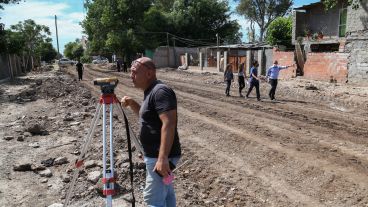 El intendente Javkin recorrió la zona junto a Rosario3