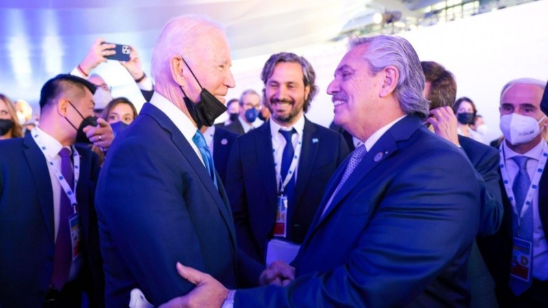 En el encuentro con Biden, hablaron de 