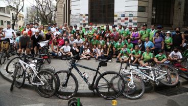 Rosario recordó a los cinco amigos que murieron en Nueva York en 2017.