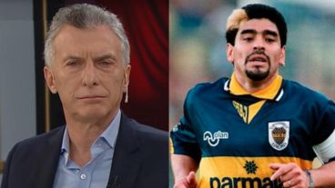 "Disfruté como hincha del genio y padecí aquel que ya estaba áspero, como presidente de Boca", dijo Mauricio Macri sobre Diego Maradona.