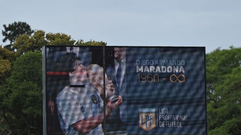 La imagen eterna en la pantalla del Coloso.