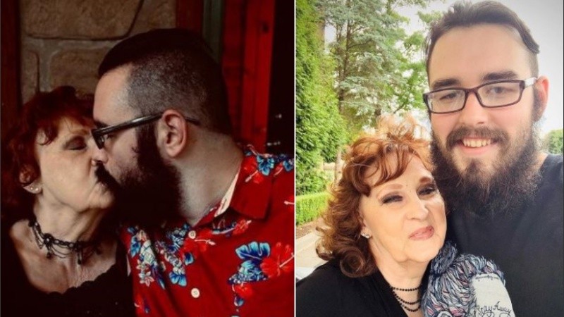 Almeda y Gary se casaron en 2015.