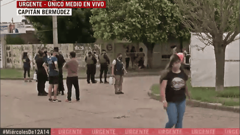 El joven de Capitán Bermúdez murió en Cabildo y Martín Fierro.