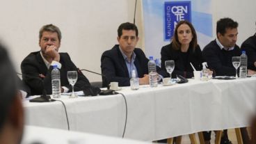 El ministro de Turismo y Deporte, Matías Lammens, estuvo en Bariloche acompañado por Wado De Pedro.