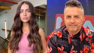 Zaira Nara y Ángel de Brito mantuvieron un intercambio de mensajes.
