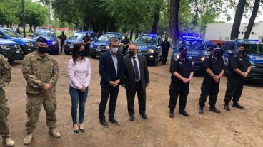 Lagna encabezó un acto este jueves en Rosario junto al intendente Pablo Javkin.