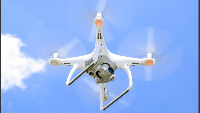 Los ladrones habrían hecho inteligencia previa con el drone.