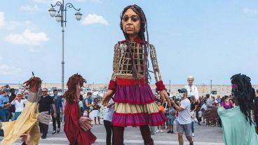 Little Amal, la marioneta que recorrió 1300 kilómetros