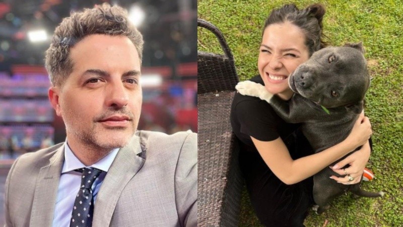 Ángel de Brito y Eugenia Suárez.