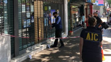 Las balaceras ocurrieron en San Martín al 5300.